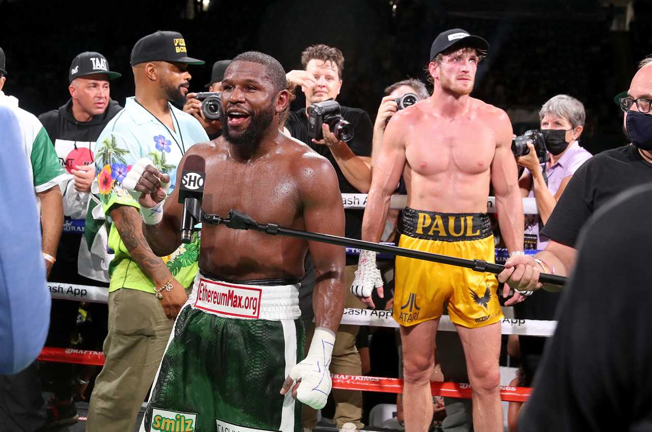 Logan Paul says Floyd Mayweather is 'not having any money' in a YouTuber's row with the boxing legend