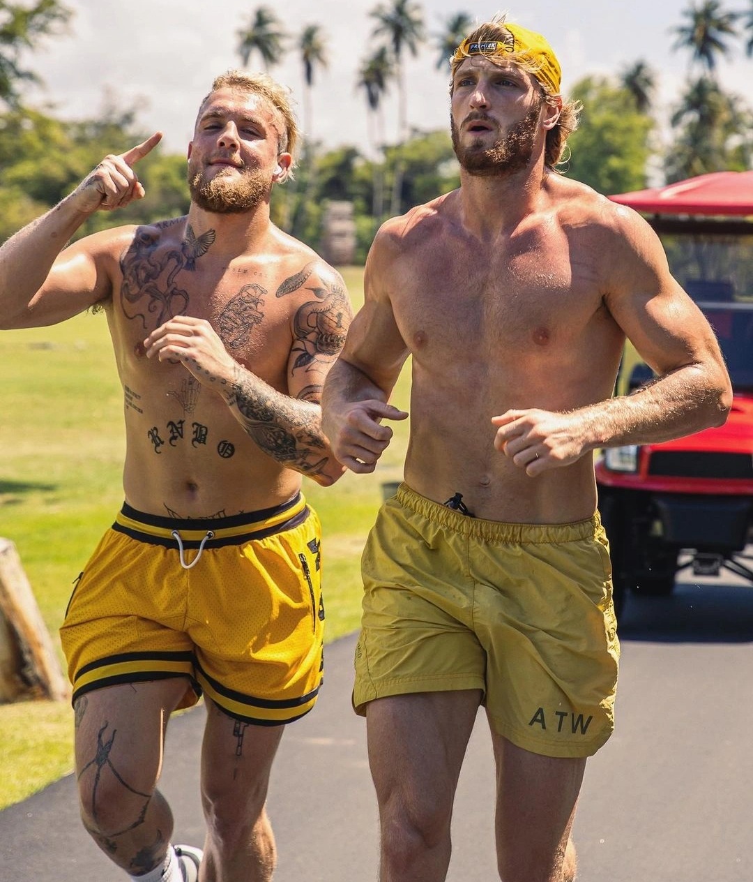 Logan Paul training again for boxing return in 2022 and wants to ‘one-up’ brother Jake’s KO of ex-UFC star Tyron Woodley