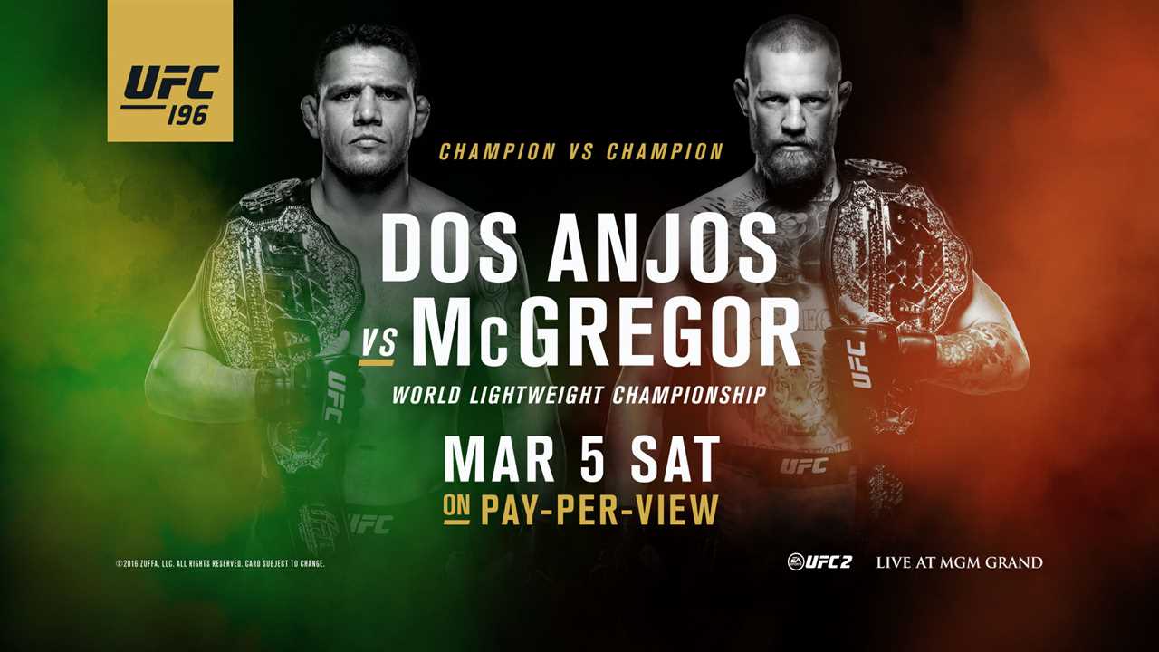 Conor McGregor called out by UFC rival Rafael dos Anjos to finally fight six years after agreeing to world title bout