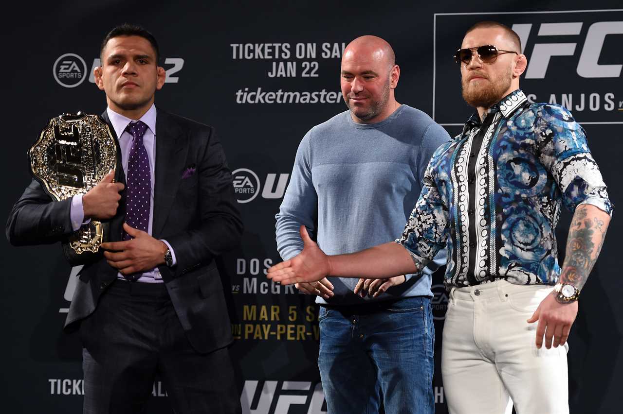 Conor McGregor called out by UFC rival Rafael dos Anjos to finally fight six years after agreeing to world title bout