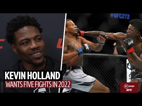 I want five fights in 2022! Kevin Holland after UFC 272 welterweight debut