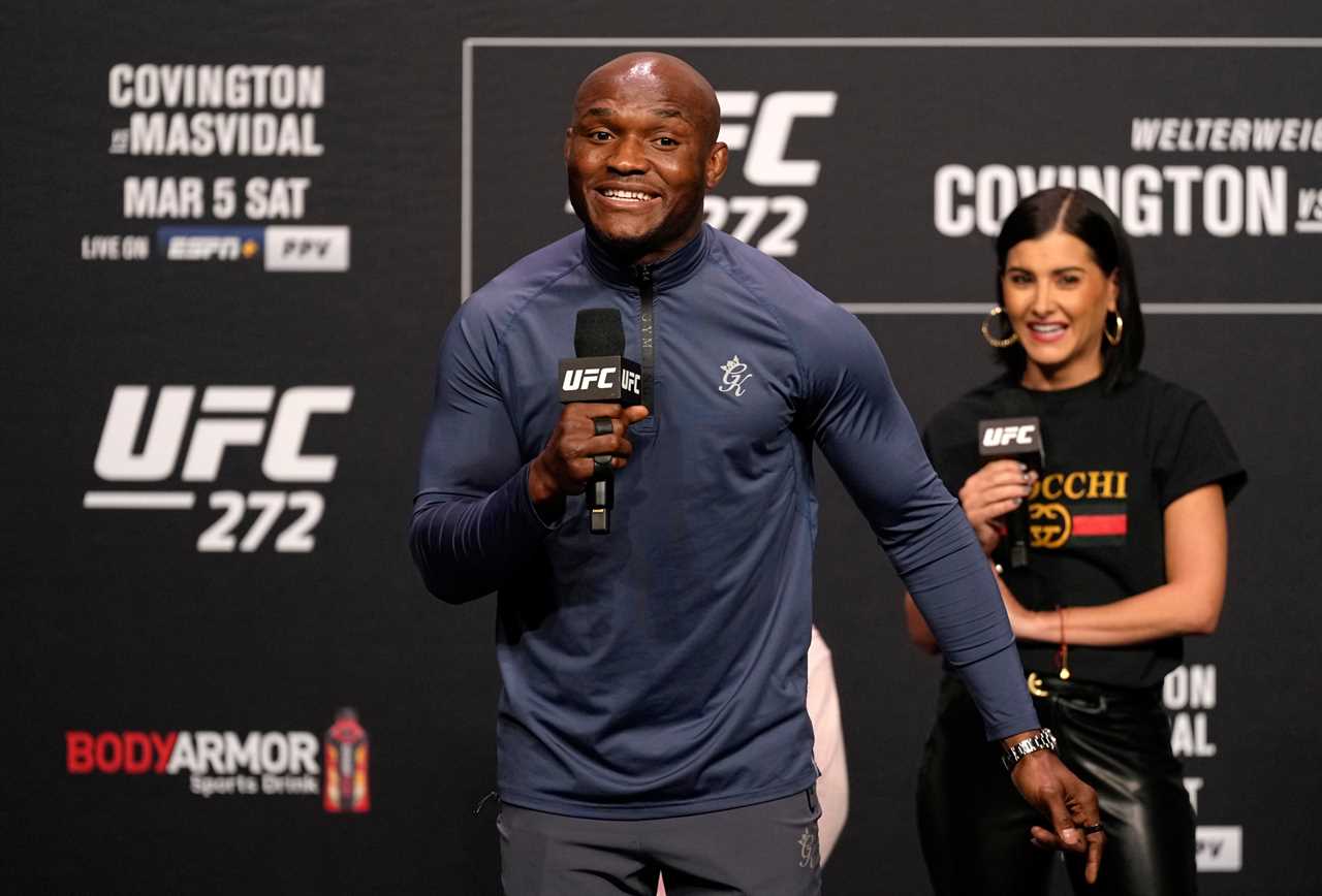 UFC champ Kamaru Usman contemplates a trilogy with Colby Covington, a rival fighter, 'down the lines' following Jorge Masvidal's win