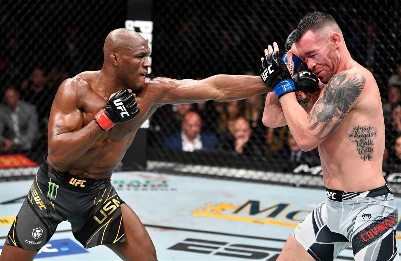 UFC champ Kamaru Usman contemplates a trilogy with Colby Covington, a rival fighter, 'down the lines' following Jorge Masvidal's win