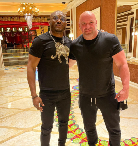 Kamaru Usman claims that a crossover fight with Canelo alvarez would be the 'biggest fight ever', thanks to UFC boss Dana White