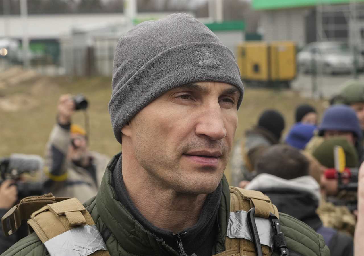 Wladimir Klitschko, boxing legend, says he is in the biggest battle of my life as he wage war against Putin's troops