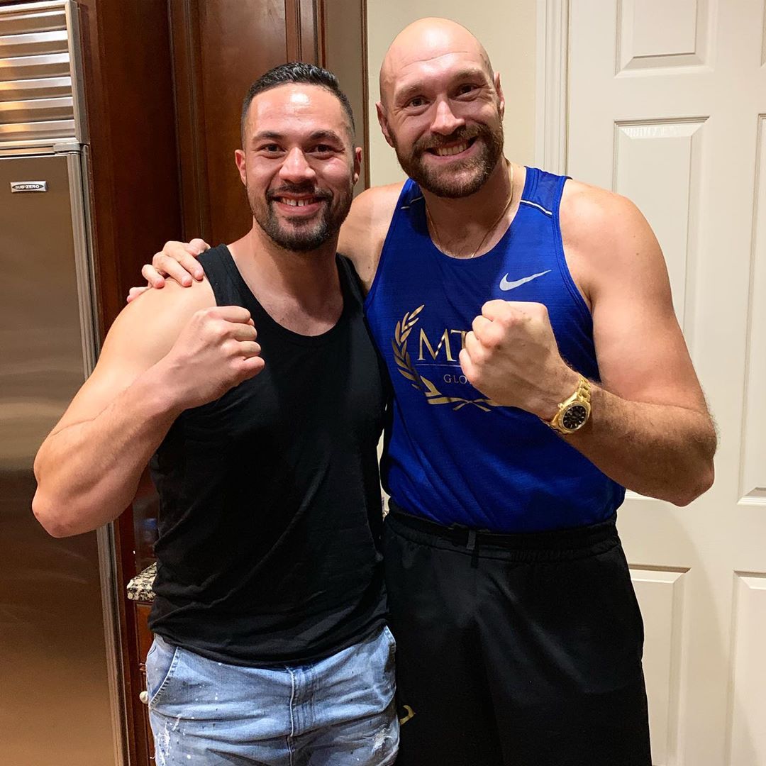 Tyson Fury discusses his relationship with Joseph Parker, and says he is now his part-time manager and financial advisor.