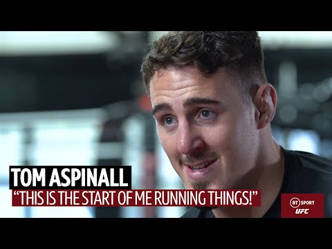 This is the beginning of me running things! Tom Aspinall discusses UFC London status and Volkov status