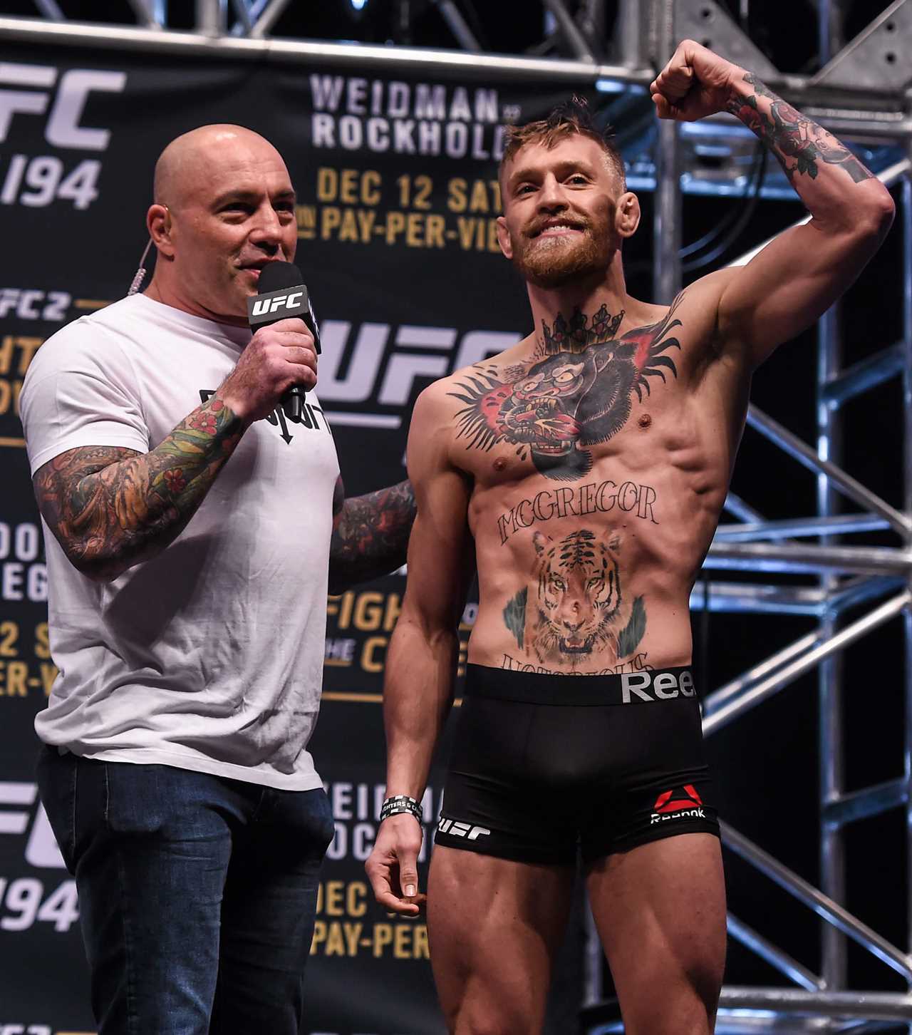 Joe Rogan claims UFC has'set up Conor McGregor title fight in comeback bout by snubbing Khabib’s pal Islam Makhachev