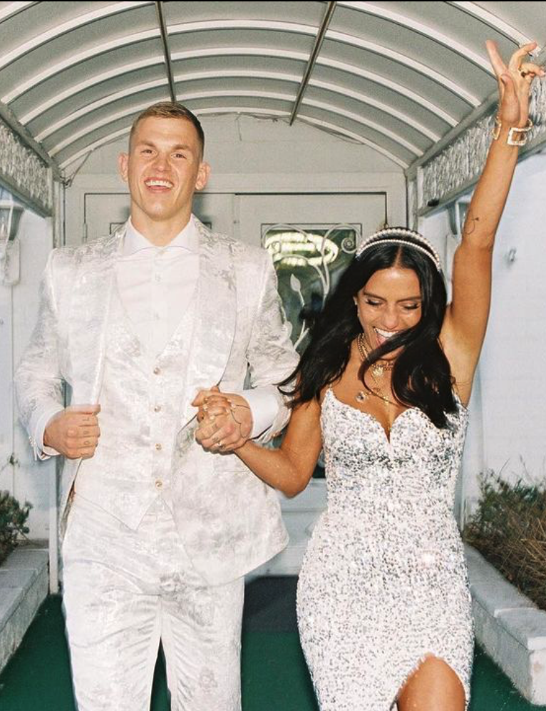UFC star Ian Garry shares photos of big day when Irish ace marries Layla Anna Lee in Vegas chapel, ahead of UFC 273 bout
