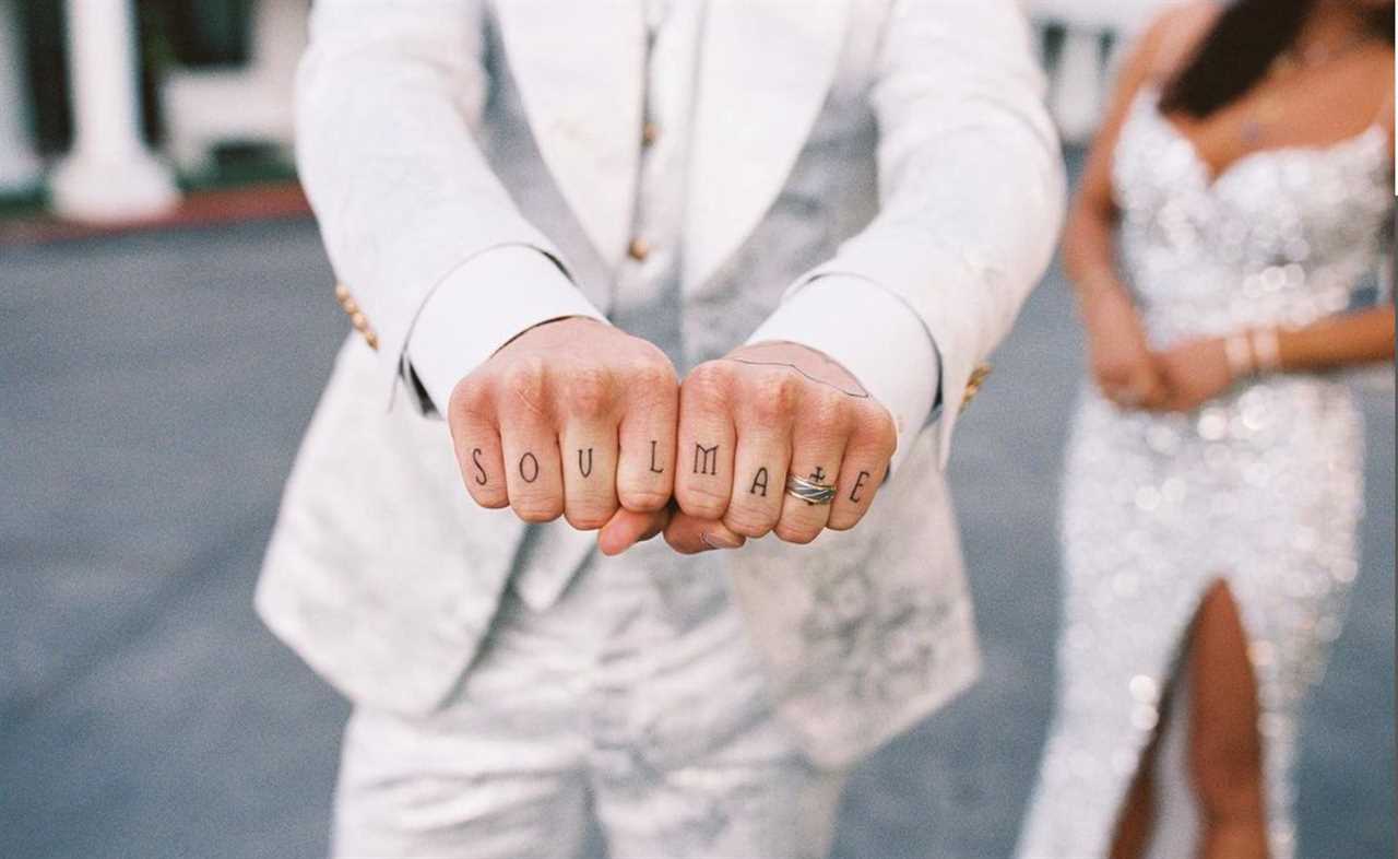 UFC star Ian Garry shares photos of big day when Irish ace marries Layla Anna Lee in Vegas chapel, ahead of UFC 273 bout