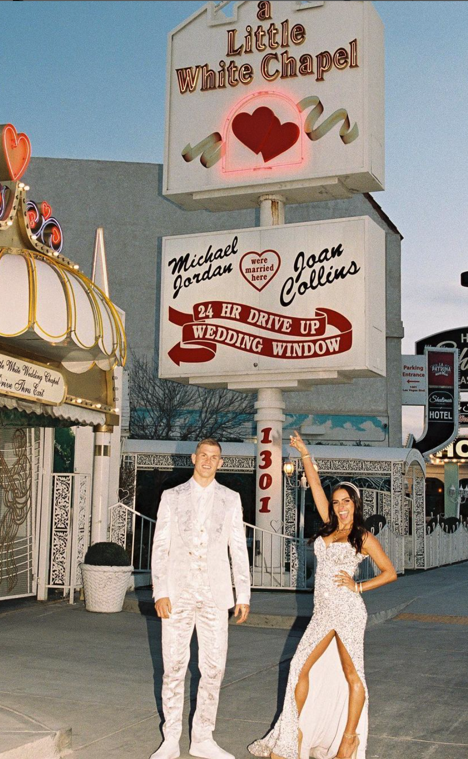 UFC star Ian Garry shares photos of big day when Irish ace marries Layla Anna Lee in Vegas chapel, ahead of UFC 273 bout