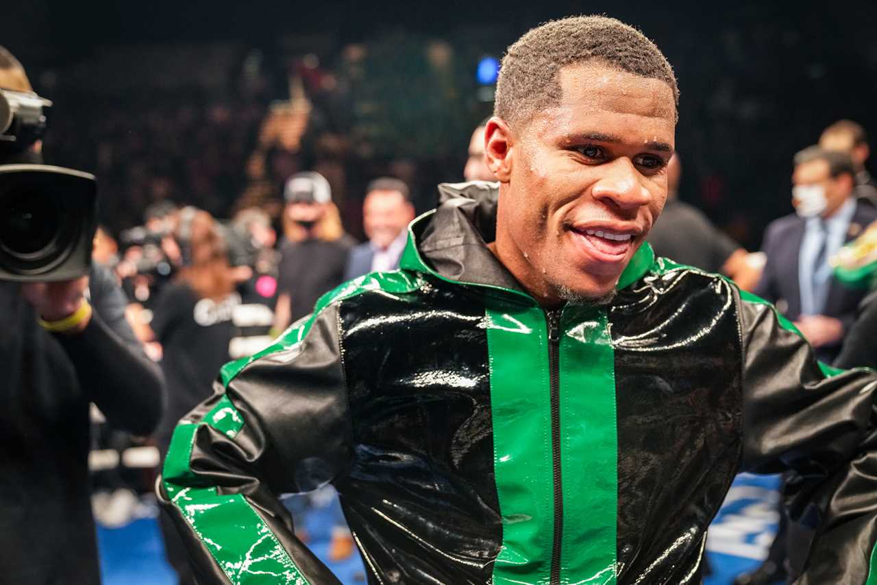 Eddie Hearn hopes to announce the undisputed fight between Devin Haney and George Kambosos.