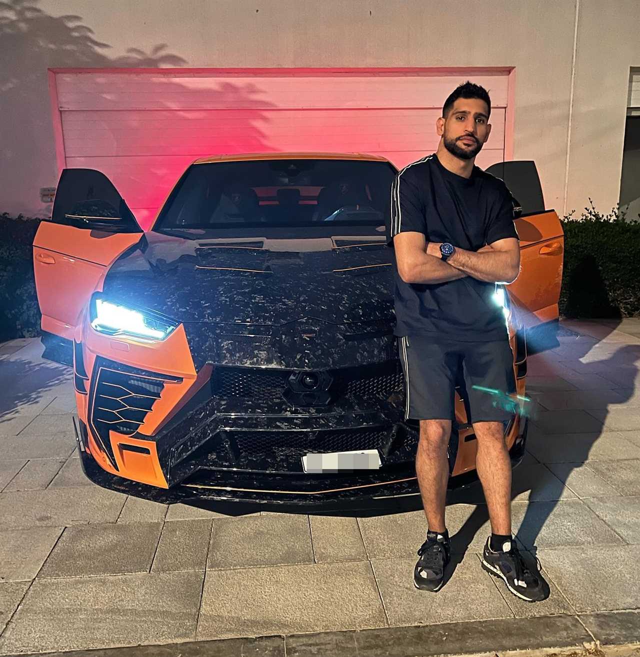 Amir Khan indulges in a stunning PS435k Lamborghini Urus Mansory. But it's only a small portion of his Kell Brook fight purse
