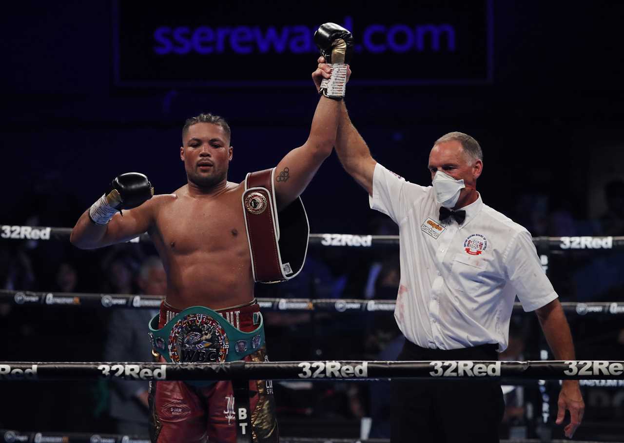 Anthony Joshua claims that he stopped Joe Joyce in one round and warns that he will do it again today