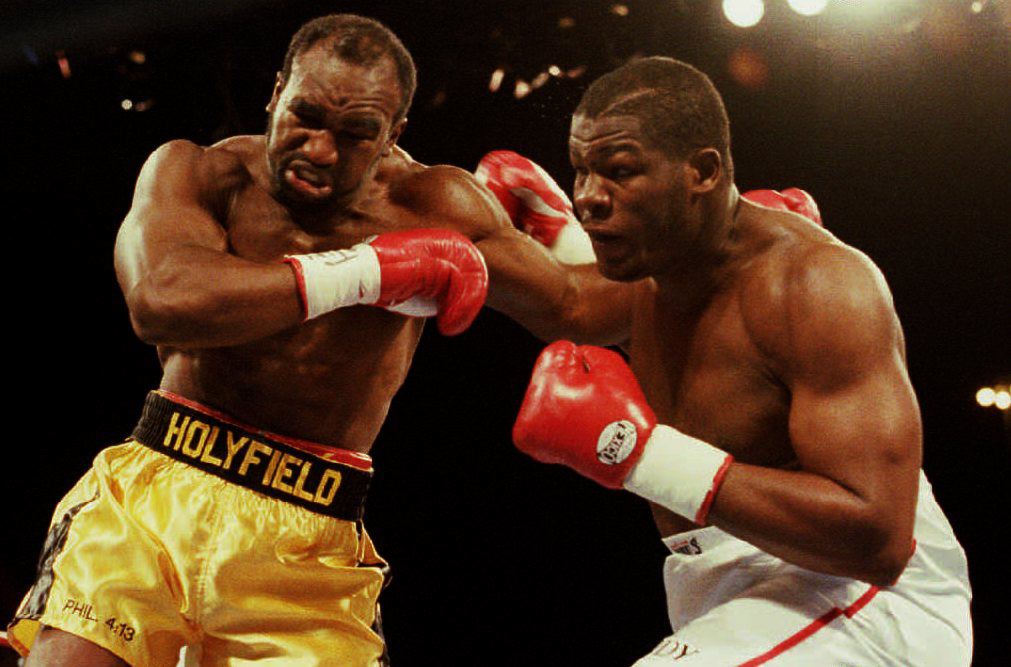Dillian Whyte's coach said that boxing legends Evander Hollyfield and Riddick bowe are on a different plane to Tyson Fury