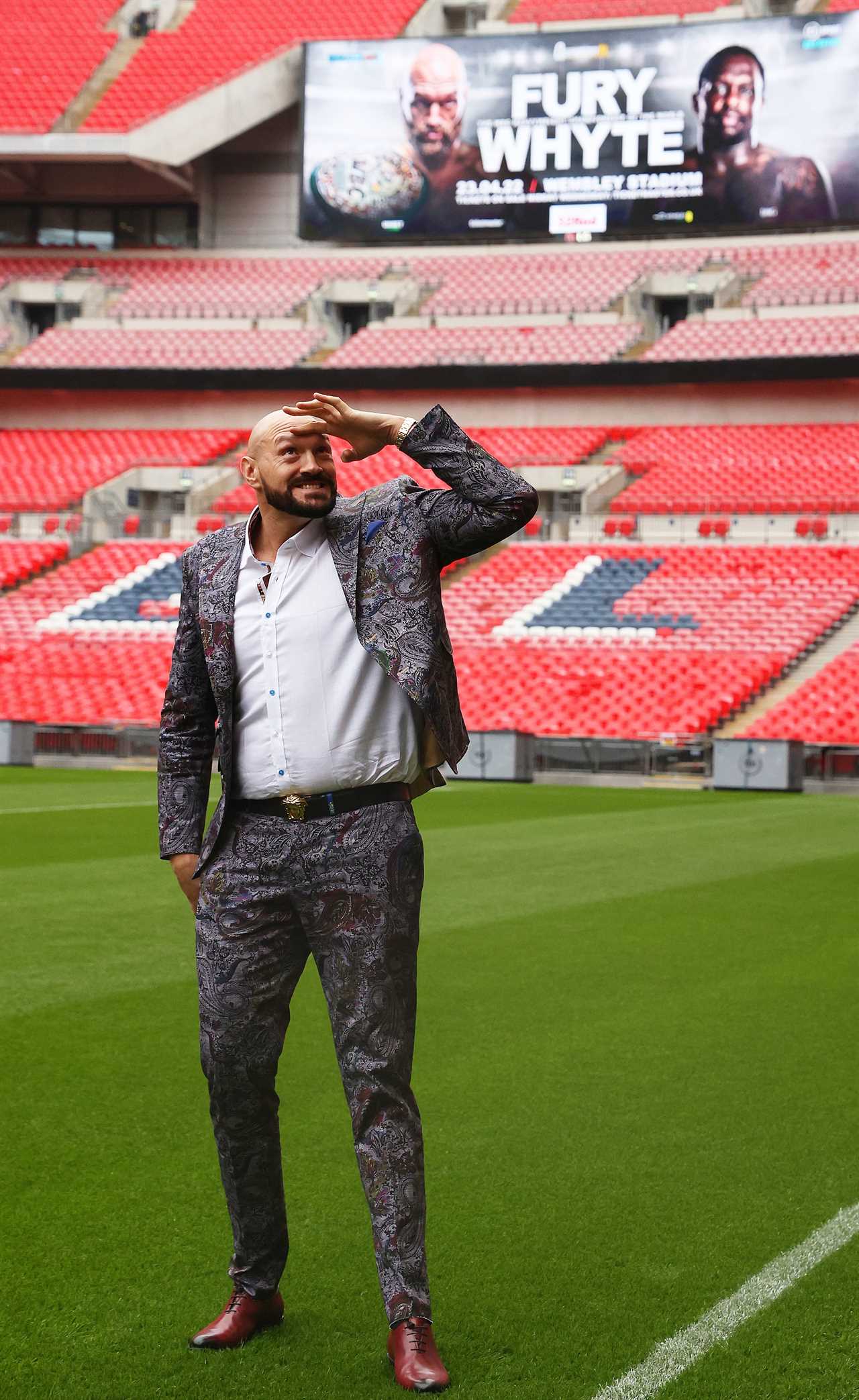 Tyson Fury tries to convince John to fight undercard at his clash with Dillian whyte in April at Wembley