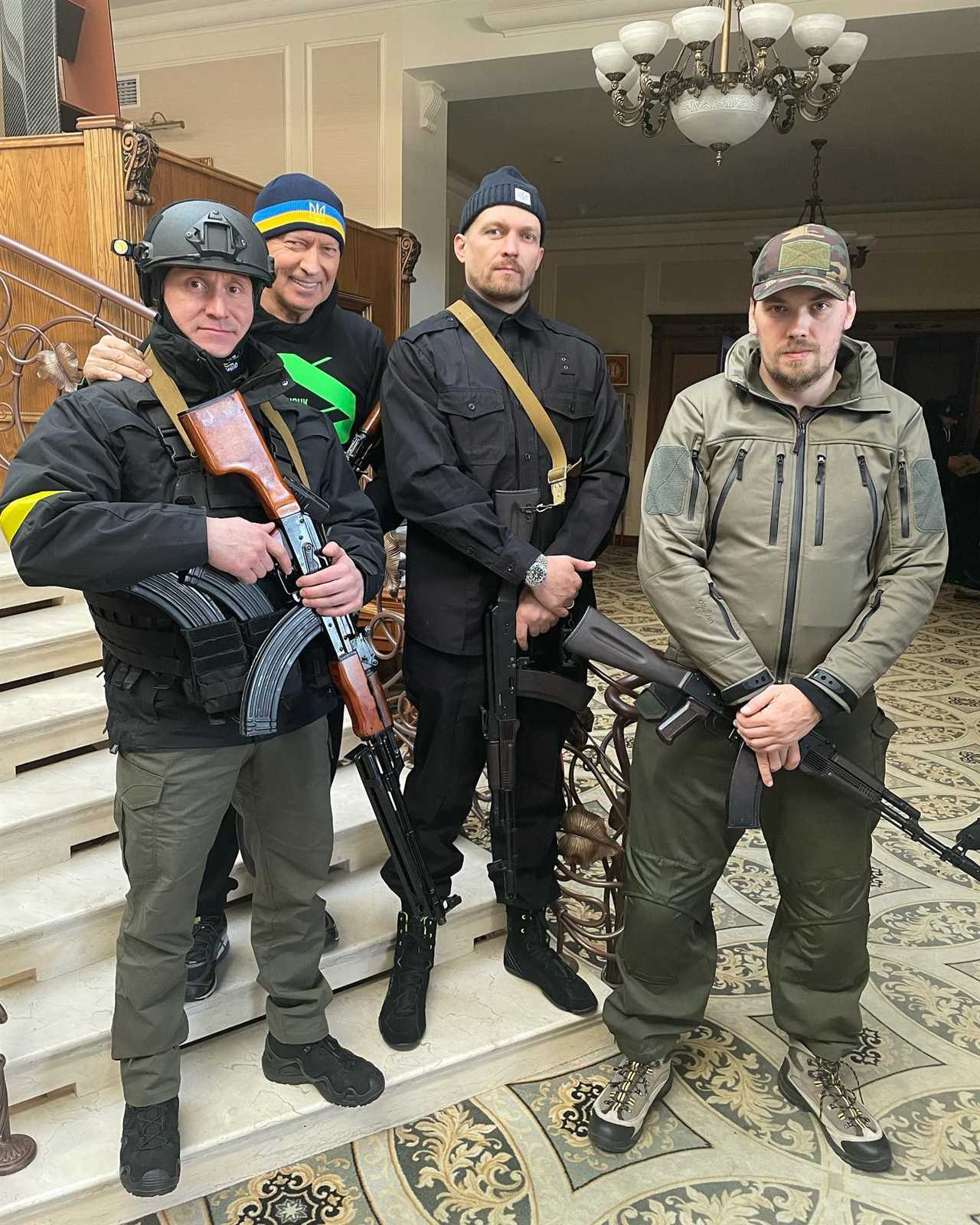 Lomachenko, Usyk, Klitschkos are the latest boxers to respond to call of duty. They have also proven heroic outside the ring.