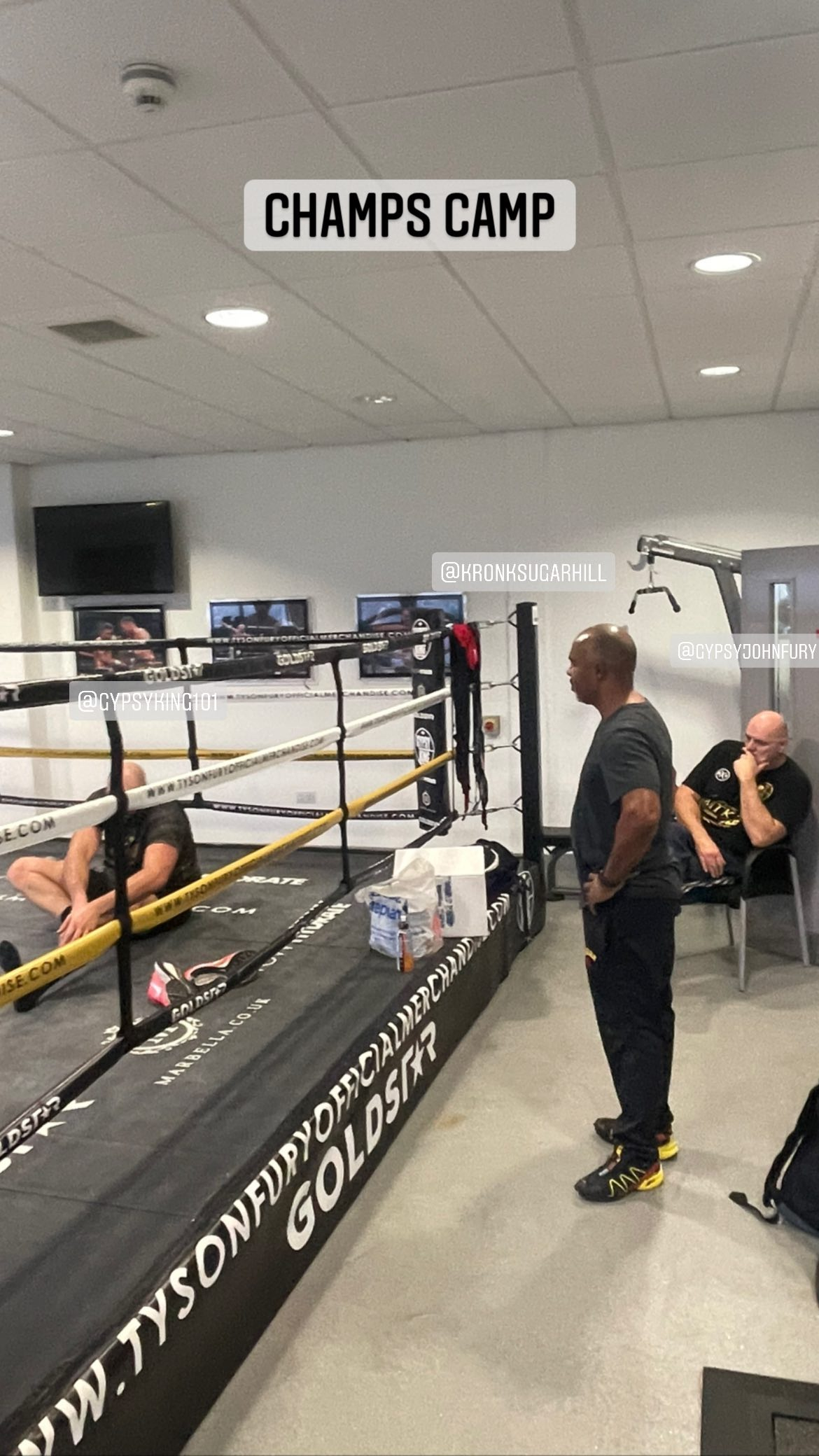 SugarHill Steward, Tyson Fury's trainer, links up with Gypsy King UK for Dillian Whyte training camp