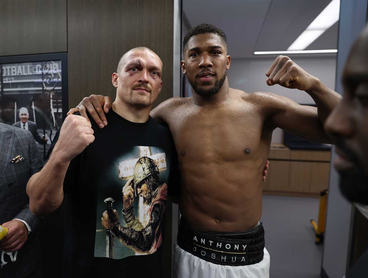 Otto Wallin calls Anthony Joshua out if Usyk defers a rematch... but fears Tyson Fury 47 stitches might scare him off