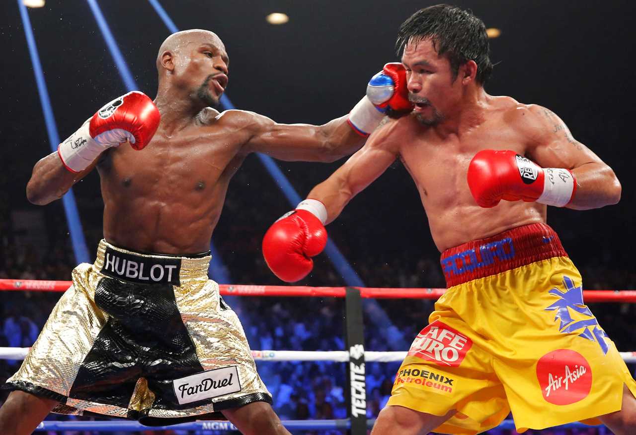 Ring Magazine's Top 10 Boxers of the Century revealed Floyd Mayweather as just SIXTH, but higher than Pacquiao