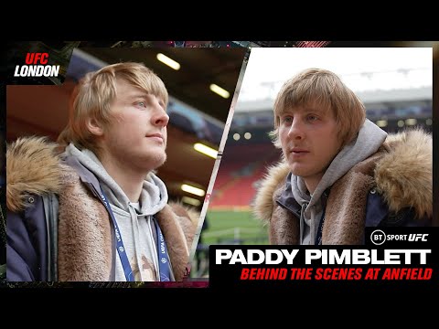 UFC at Anfield, Liverpool's Quadruple Paddy Pimblett At Anfield