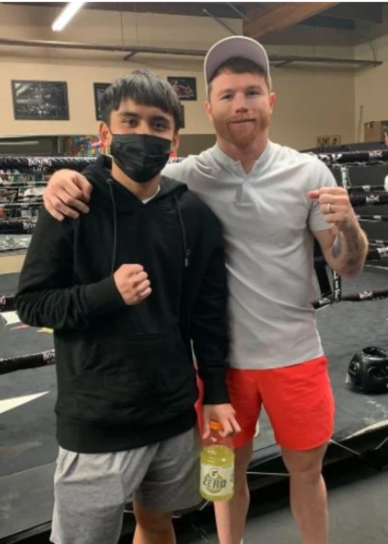 Manny Pacquiao Jr makes his boxing debut against the legendary father after training with Canelo Avarez
