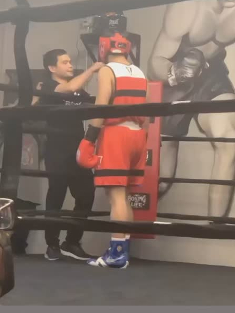 Manny Pacquiao's son has a great start to his boxing career, after impressing his dad and winning debut.