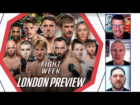 Fight Week: UFC London preview  Aspinall, Hooker, Pimblett lead the charge at the O2!