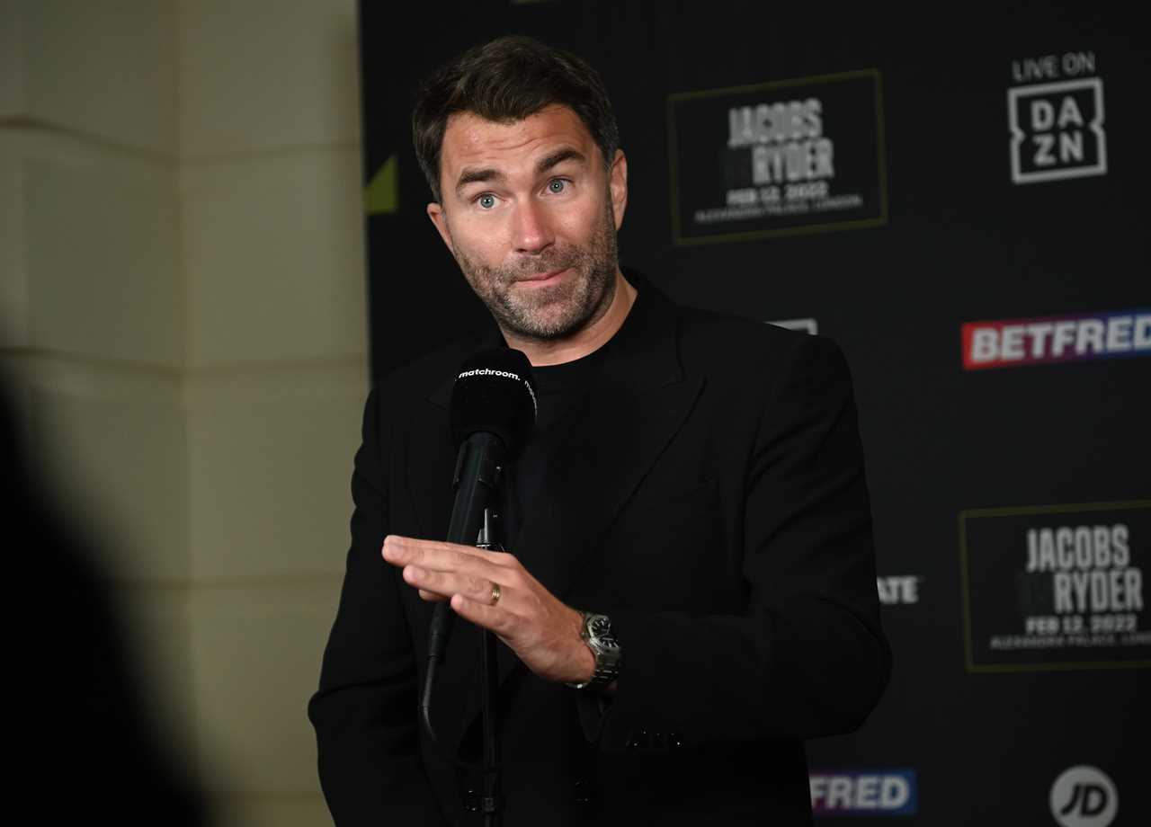 Tyson Fury would be ‘much bigger’ if he was promoted by me and I think Dillian Whyte beats him, claims Eddie Hearn