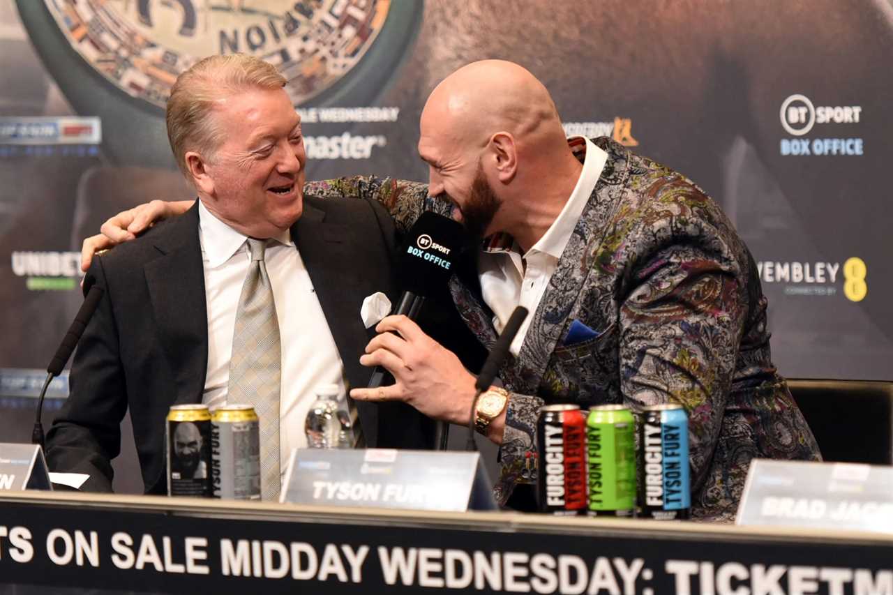 Tyson Fury would be ‘much bigger’ if he was promoted by me and I think Dillian Whyte beats him, claims Eddie Hearn