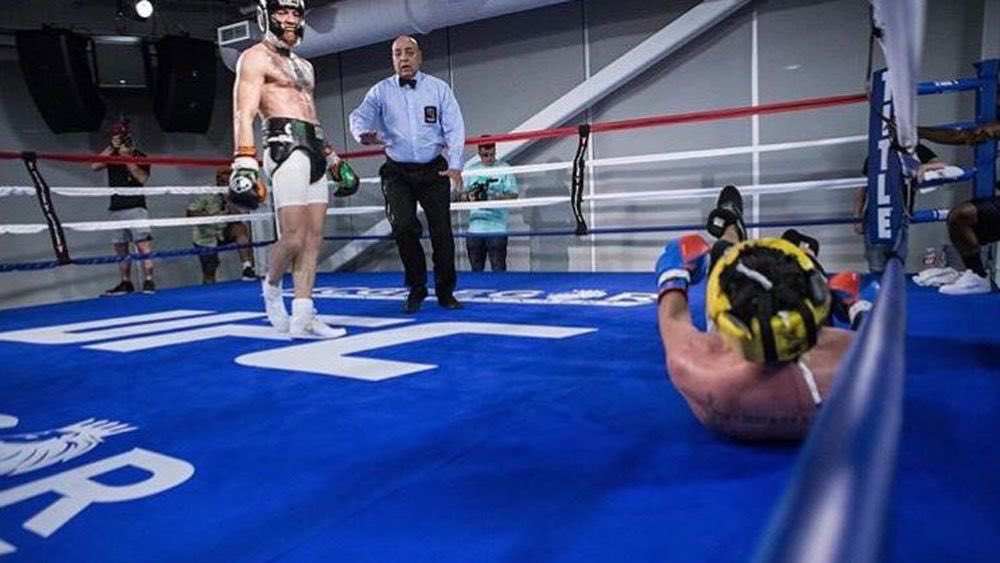 Conor McGregor boasts he left Paulie Malignaggi ‘like a little seesaw’ as sparring rival backs Jake Paul to KO UFC star