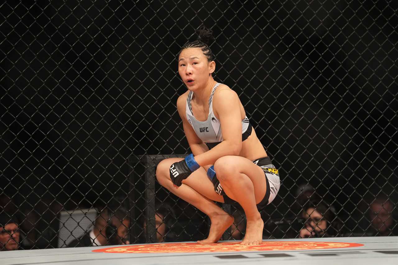 UFC star Yan Xiaonan reveals that she was severely bleeding after being beaten by Marina Rodriguez's brutal knee to the groin