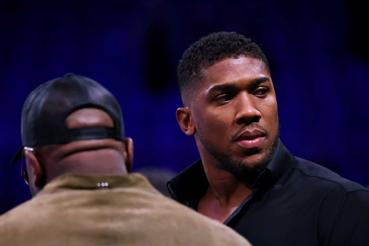 Anthony Joshua can rap and punch people - Anthony Joshua performs streetstyles with a fan and leaves his followers amazed with his skills