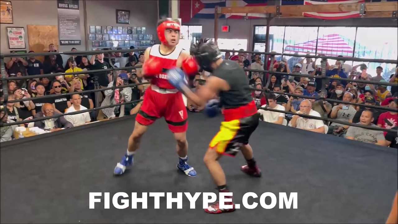 I'm so proud - Manny Pacquiao, a Filipino boxing legend, was overjoyed by his son's win in amateur debut