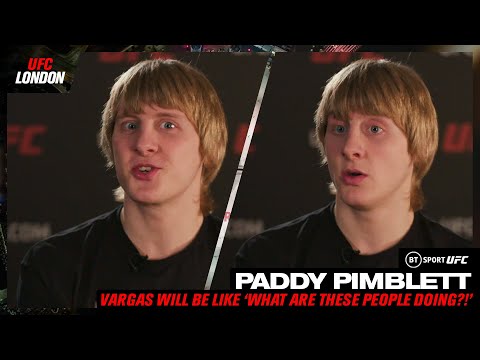 Now Dana can be in a headlock! Paddy Pimblett putstin' on UFC London