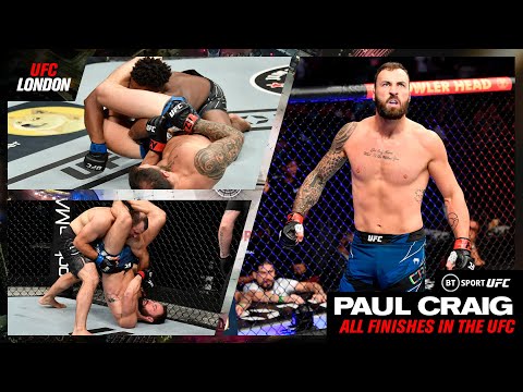 Every Paul Craig finishes in the UFC!