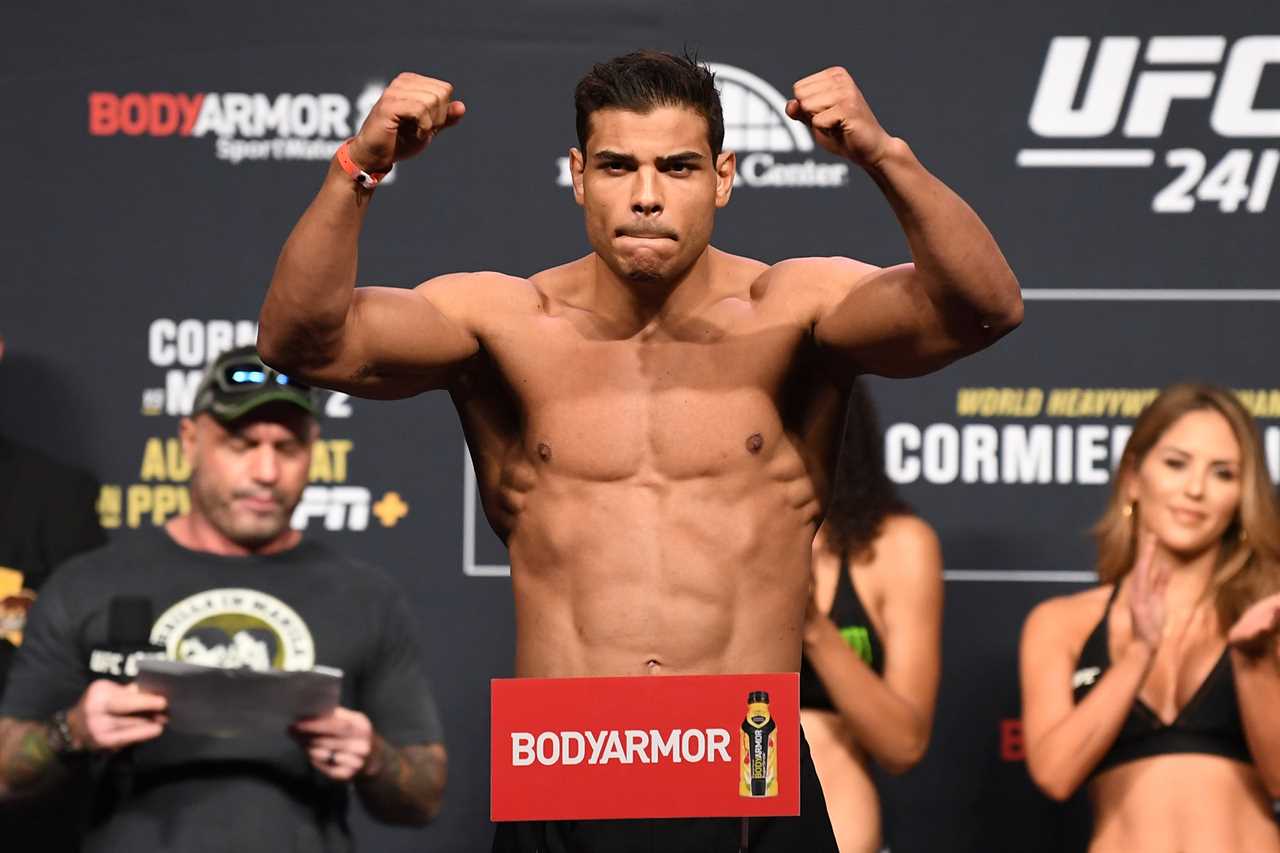 UFC star Paulo Costa incites anger by hailing Vladimir Putin, a'stronger leader' than Biden or Macron