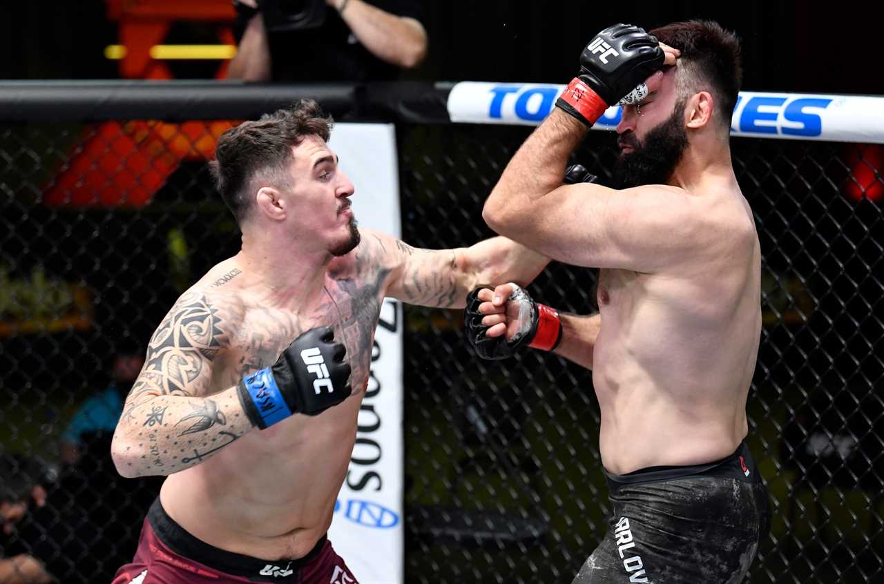 UFC London's Tom Aspinall thanked Tyson Fury, who 'changed his outlook' about fighting in the lead up to Volkov showdown