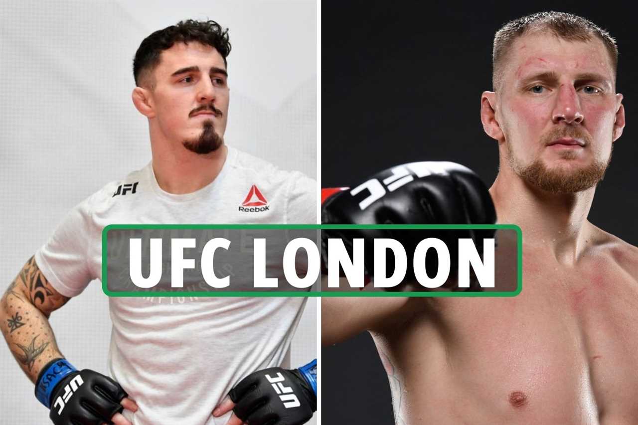 UFC London: Watch Tom Aspinall & Paddy Pimblett take on Volkov & Vargas in a face-off ahead of a blockbuster card