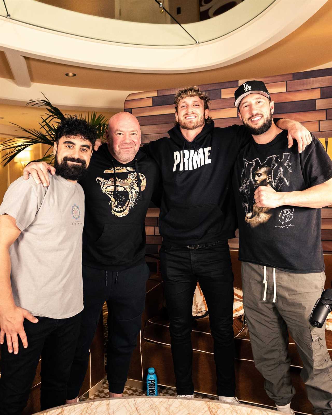 Dana White says he will not sign Logan Paul after a YouTuber pleads with him for a UFC deal
