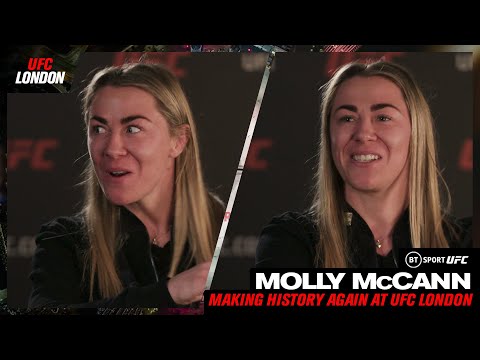 This is my home, I should be here! Molly McCann discusses imposter syndrome and UFC London's history