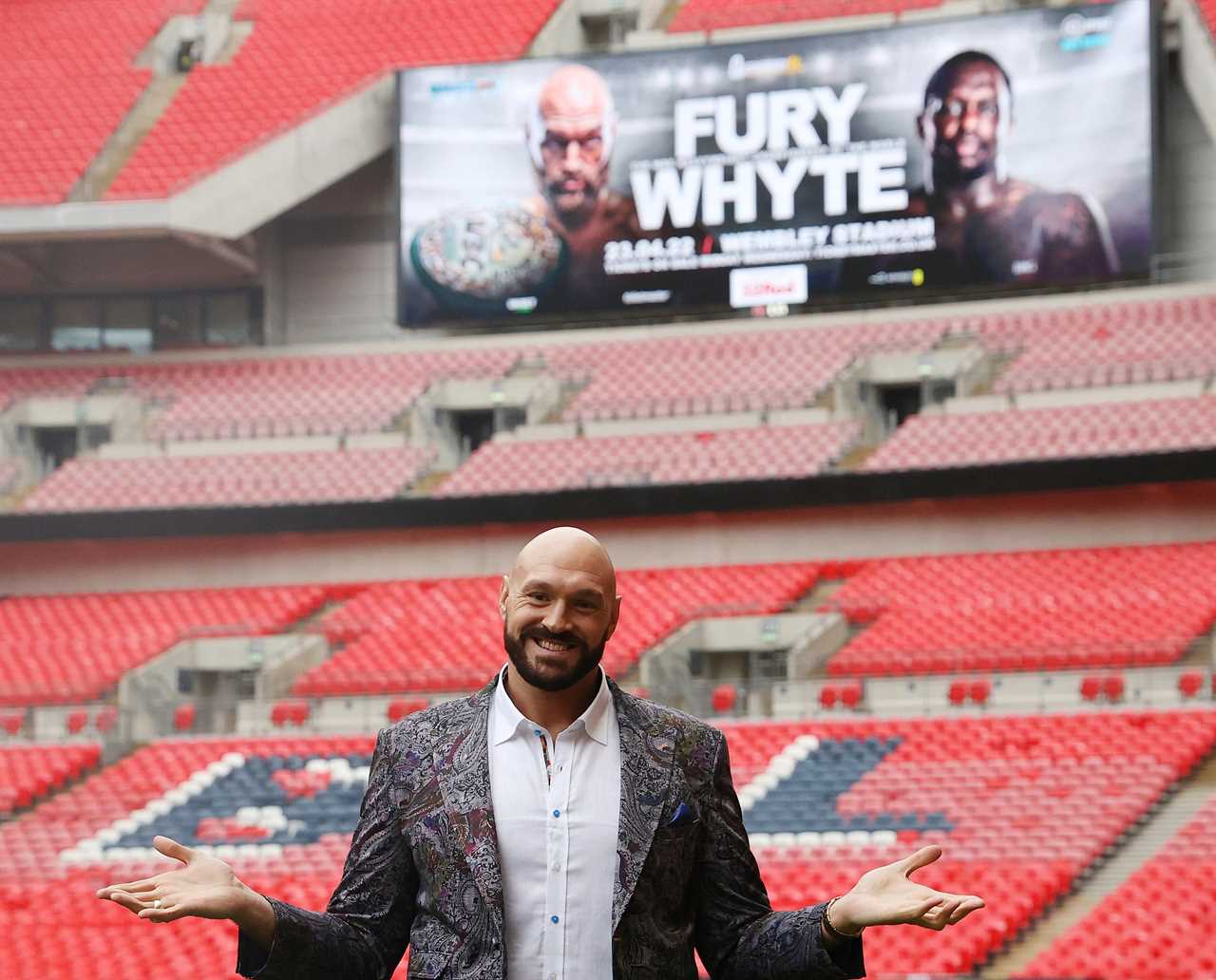 White declares Fury the best heavyweight boxer in heavyweight, ahead of Joshua Usyk and Whyte.