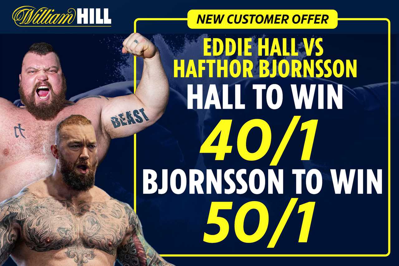 Eddie Hall is warned by Hafthor Bojornsson that he is prepared to do six rounds despite being 23st and weighing 23st.