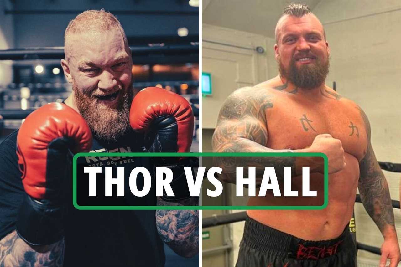 Eddie Hall is warned by Hafthor Bojornsson that he is prepared to do six rounds despite being 23st and weighing 23st.