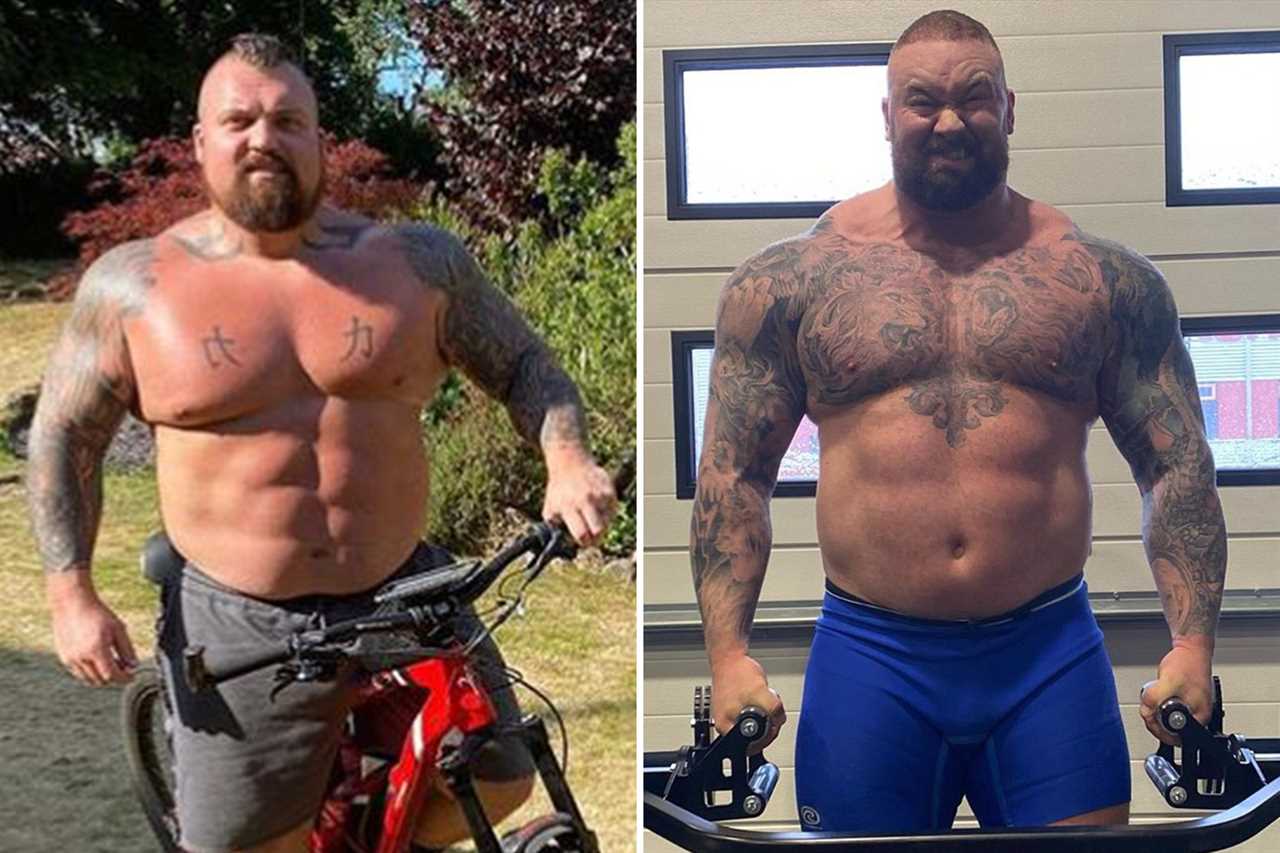 How much is Hafthor's net worth and how much is the Eddie Hall boxing bout purse?