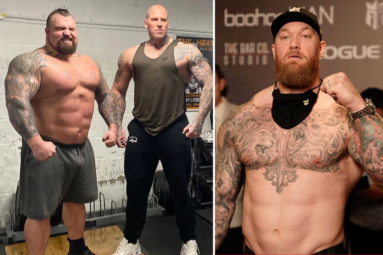 How much is Hafthor's net worth and how much is the Eddie Hall boxing bout purse?