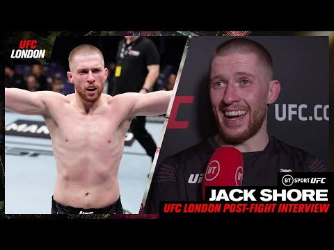 Let's fight at featherweight, Jack Shore, undefeated, wants to fight BIG after UFC London win