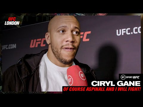 It would be an honor to face Aspinall! Ciryl Gane: UFC London and Next Steps at Heavyweight