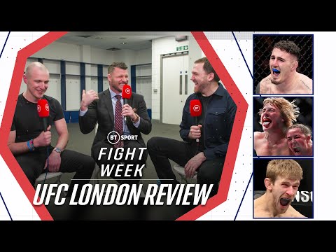 Fight Week: UFC London Review Show Bisping and Catterall on historic night in UK MMA!