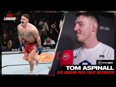 Tom Aspinall reacts with a new breed of heavyweight to his biggest win in MMA